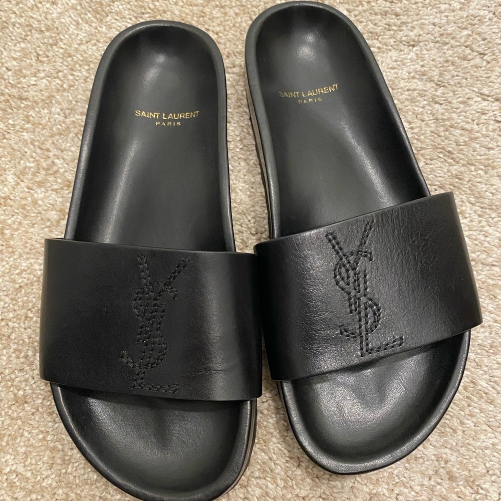 Ysl  jimmy Embr slides